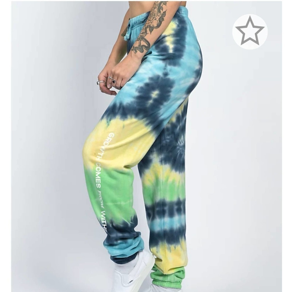 BSR Samii Ryan Growth Tie Dye Jogger Sweatpants Size M Nwot - Picture 12 of 12